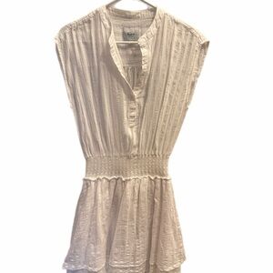 Rails Cream Button-Up Blouse